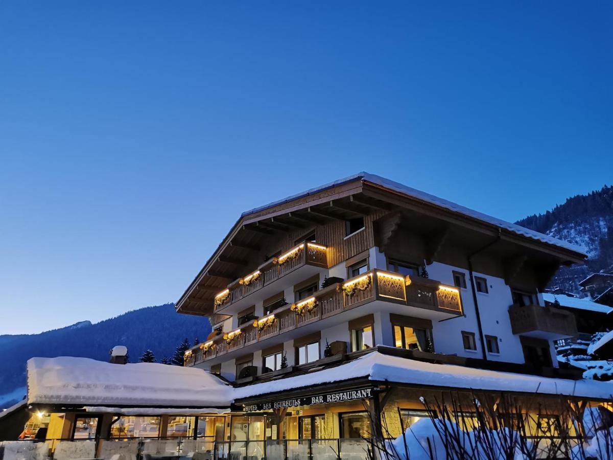 Hotel-Chalet Les Ecureuils Restaurant, Piscine, Garage Ле-Гран-Борнан Экстерьер фото